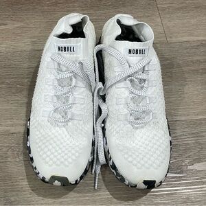 NOBULL White Knit Sneakers